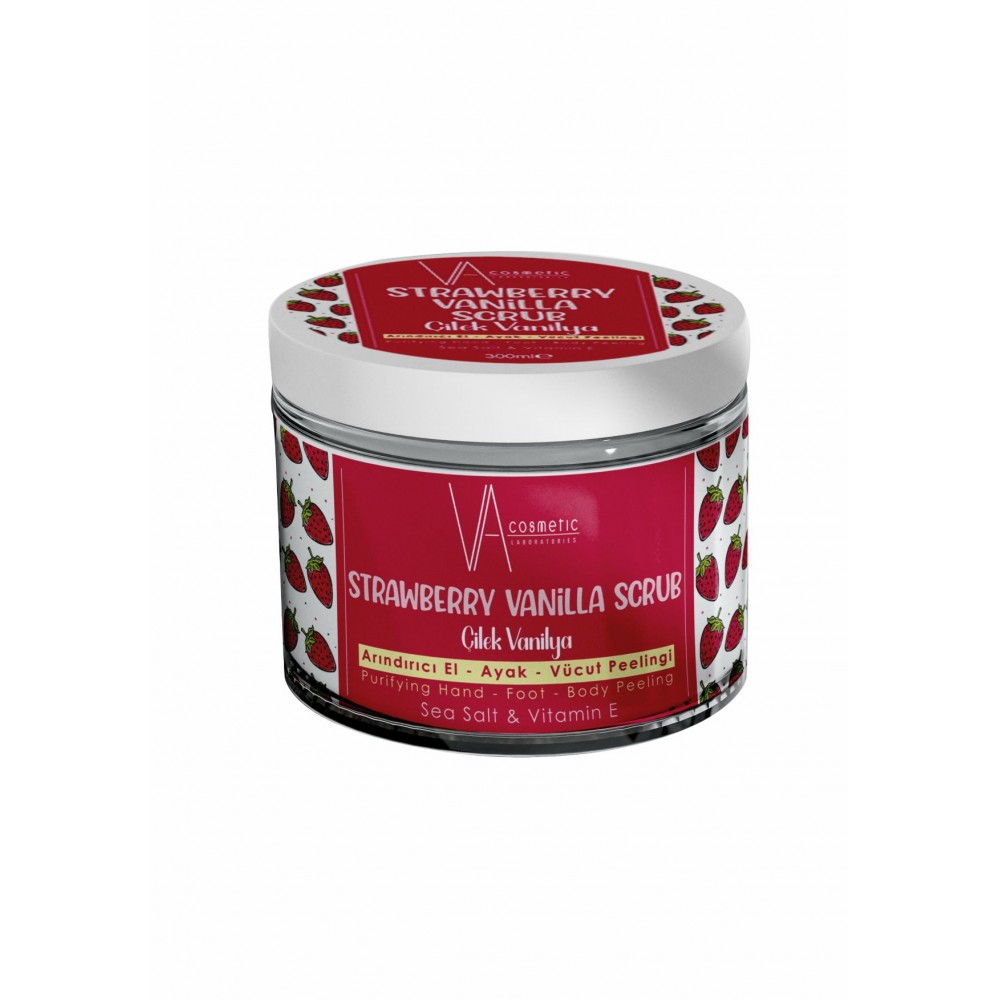 VA COSMETIC SCRUB ÇİLEK-VANİLYA 300 ML