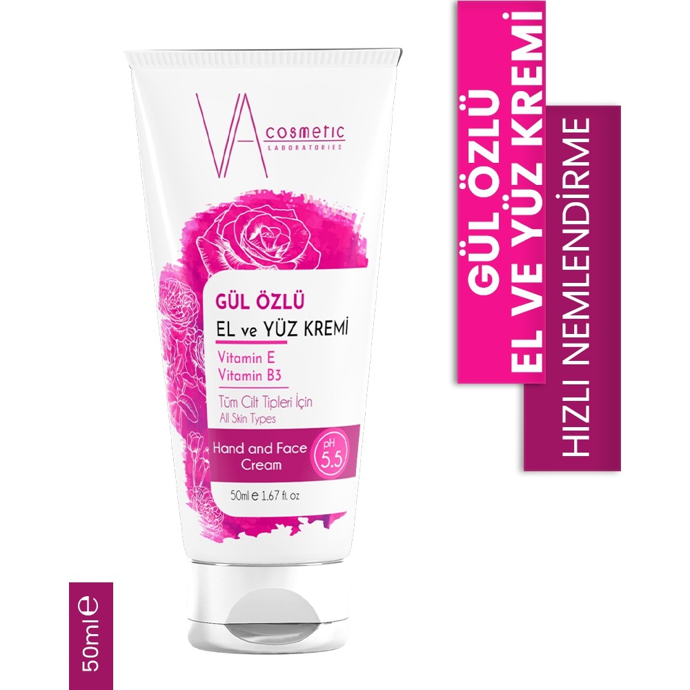 VA COSMETIC GÜL ÖZLÜ KREM 50 ML