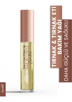 BAKIM YAĞI TIRNAK VE TIRNAK ETİ 5 ML