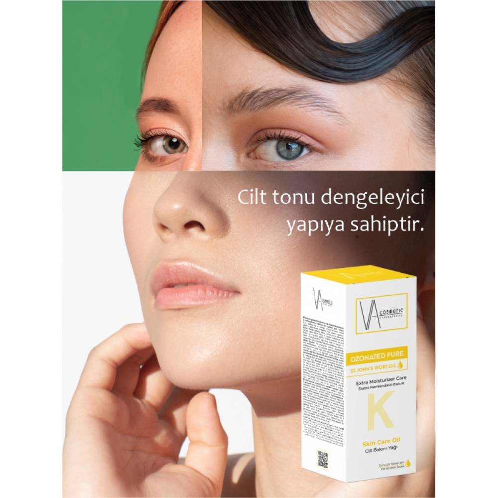 VA COSMETIC OZONLANMIŞ KANTARON YAĞI 30 ML