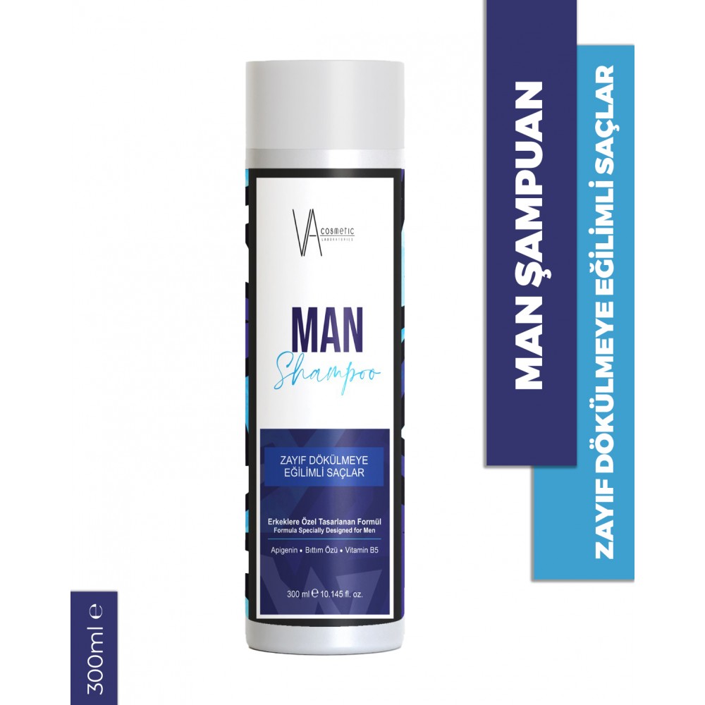 VA COSMETIC MAN ŞAMPUAN 300 ML