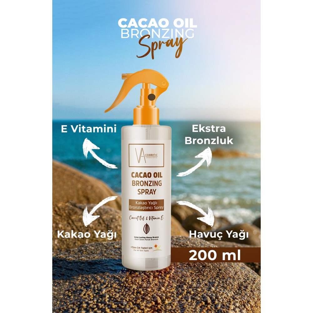 VA COSMETIC KAKAO YAĞLI BRONZLAŞTIRICI SPREY 200ML