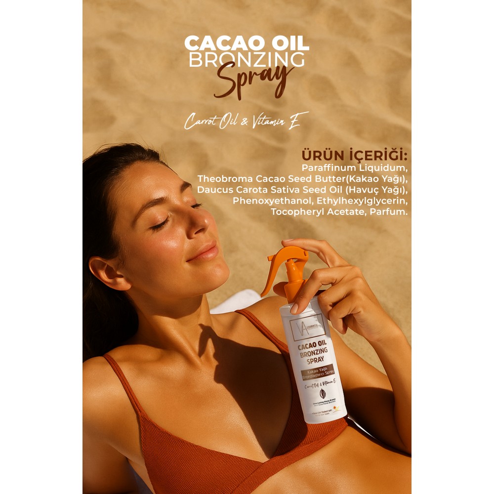 VA COSMETIC KAKAO YAĞLI BRONZLAŞTIRICI SPREY 200ML