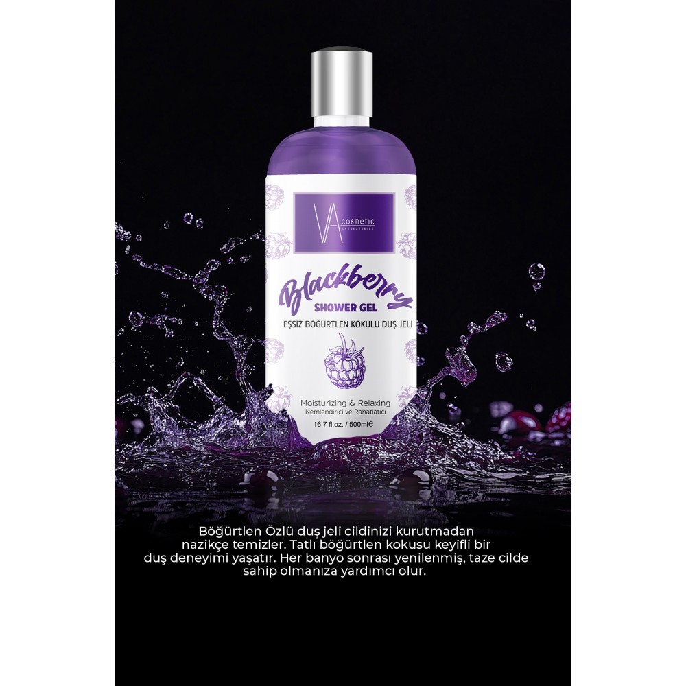 VA COSMETIC BÖĞÜRTLENLİ DUŞ JELİ 500 ML