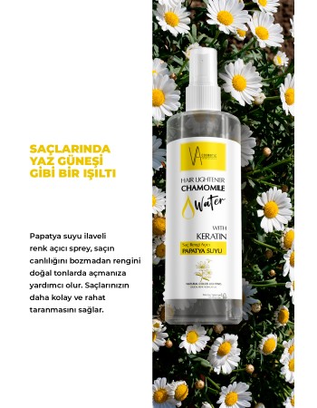 SAÇ RENGİ AÇICI PAPATYA SUYU 200 ML