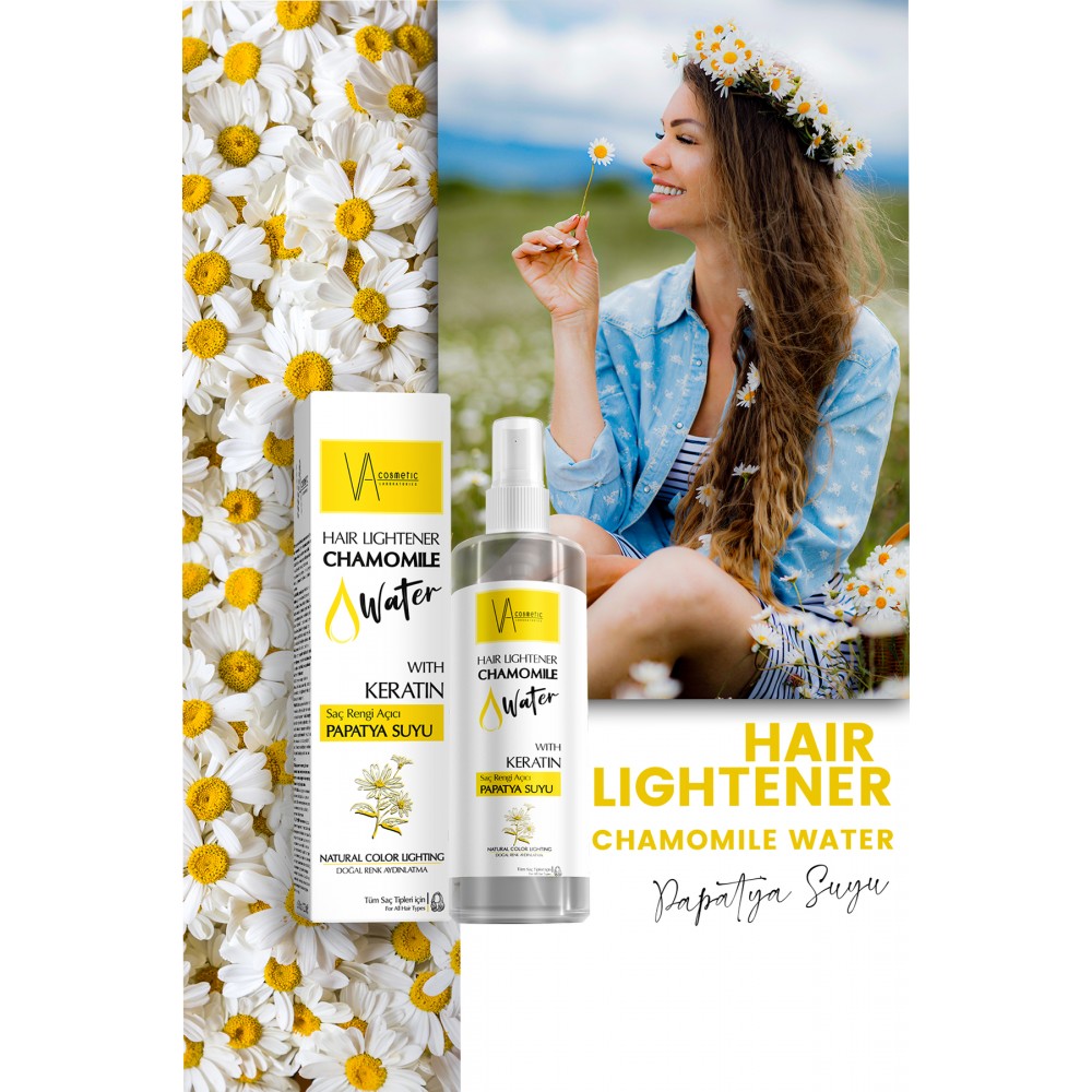 VA COSMETIC SAÇ RENGİ AÇICI PAPATYA SUYU 200 ML