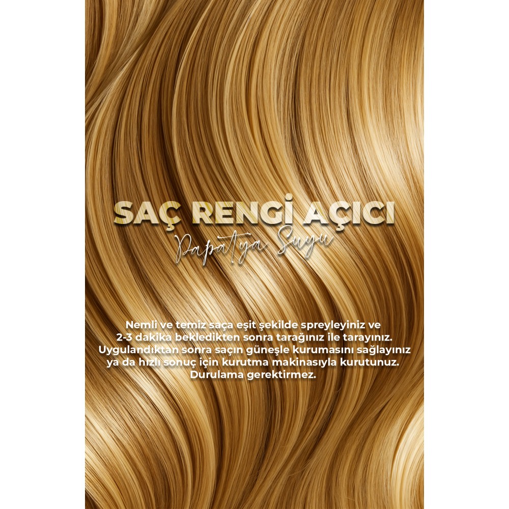 VA COSMETIC SAÇ RENGİ AÇICI PAPATYA SUYU 200 ML