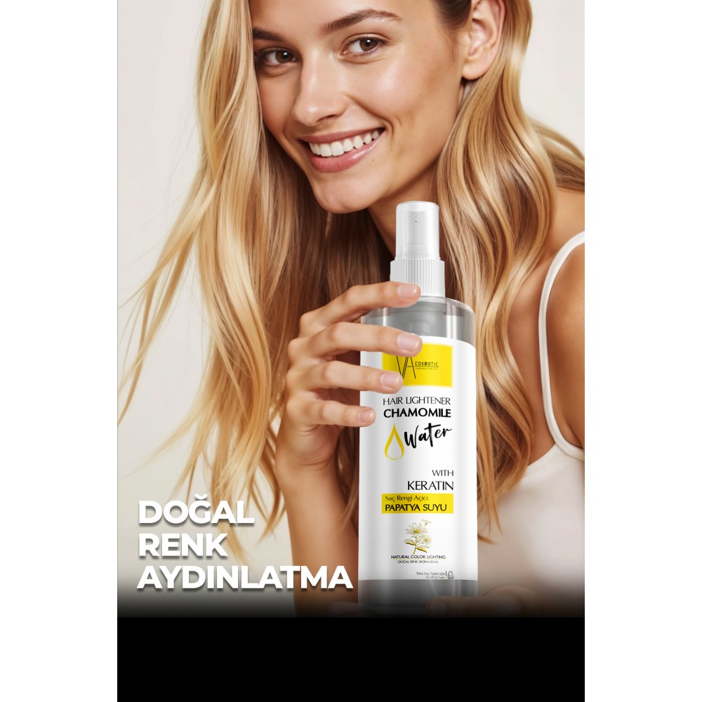 VA COSMETIC SAÇ RENGİ AÇICI PAPATYA SUYU 200 ML