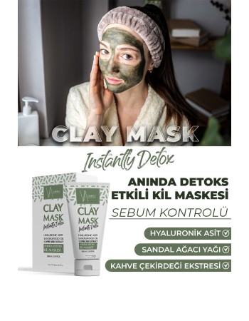 CİLT BAKIM MASKESİ KİL 100 ML