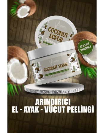 SCRUB EL AYAK VÜCUT PEELİNGİ HİNDİSTAN CEVİZİ 300 ML