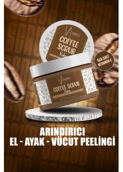 SCRUB EL AYAK VÜCUT PEELİNGİ KAHVE 300 ML
