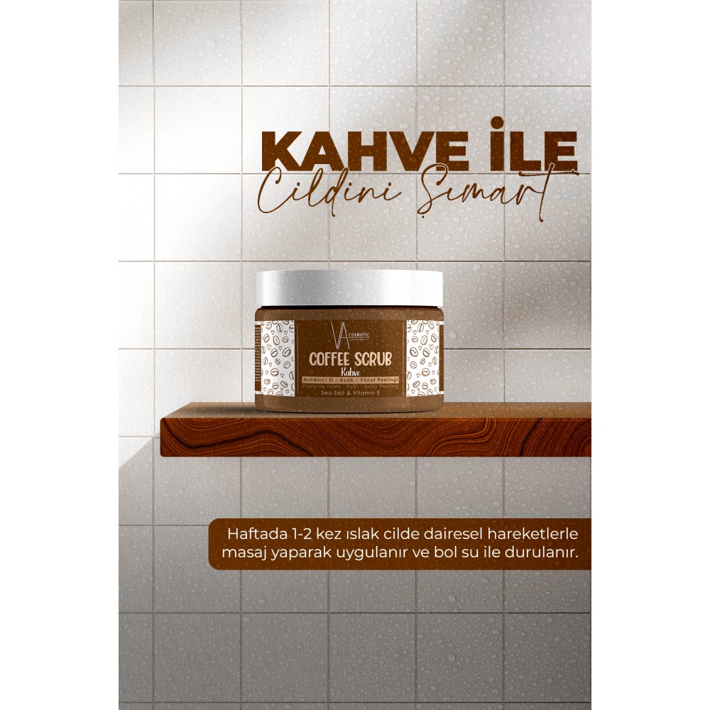 VA COSMETIC SCRUB KAHVE 300 ML
