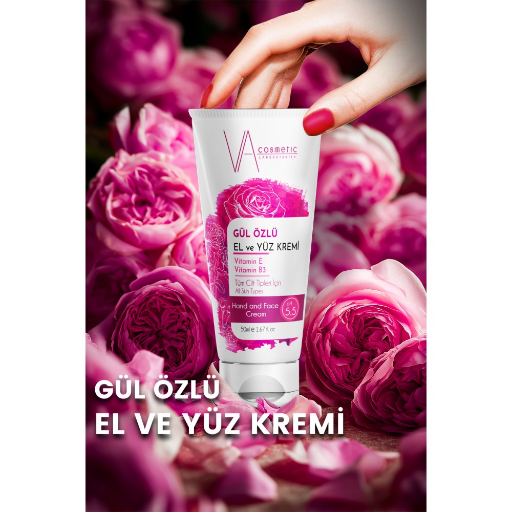 VA COSMETIC GÜL ÖZLÜ KREM 50 ML