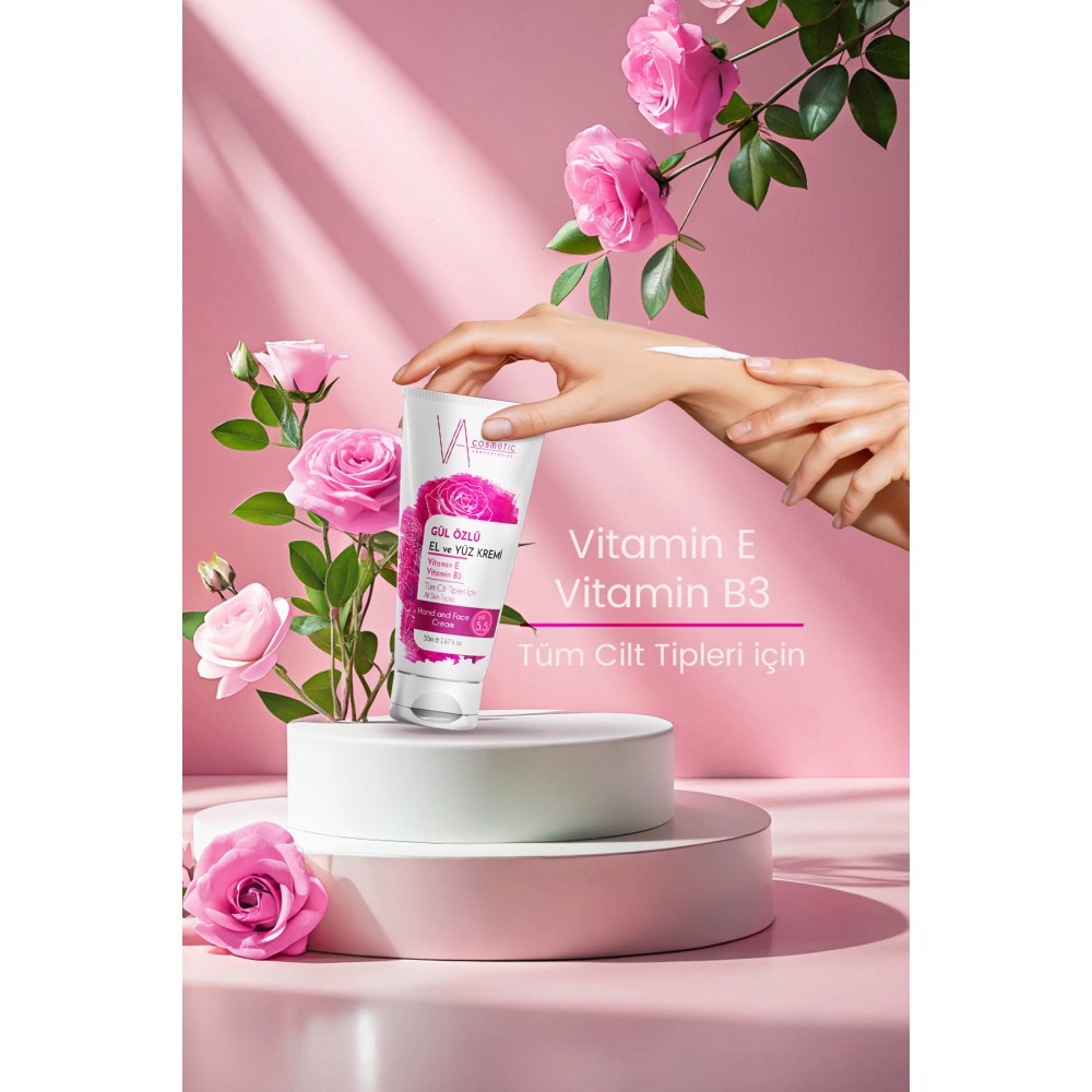 VA COSMETIC GÜL ÖZLÜ KREM 50 ML