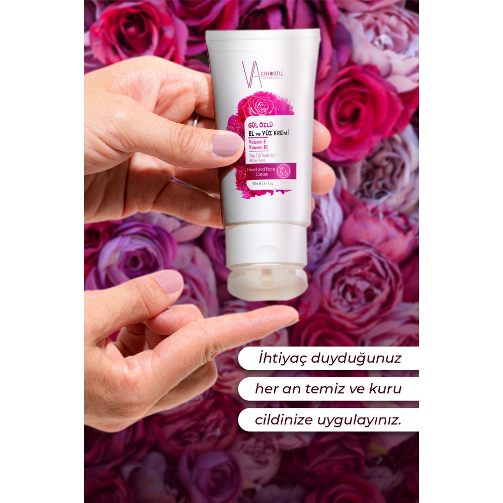 VA COSMETIC GÜL ÖZLÜ KREM 50 ML