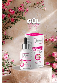 CİLT BAKIM YAĞI GÜL 30 ML