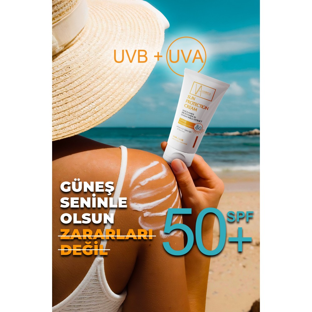 VA COSMETIC GÜNEŞ KORUYUCU KREM 50 ML