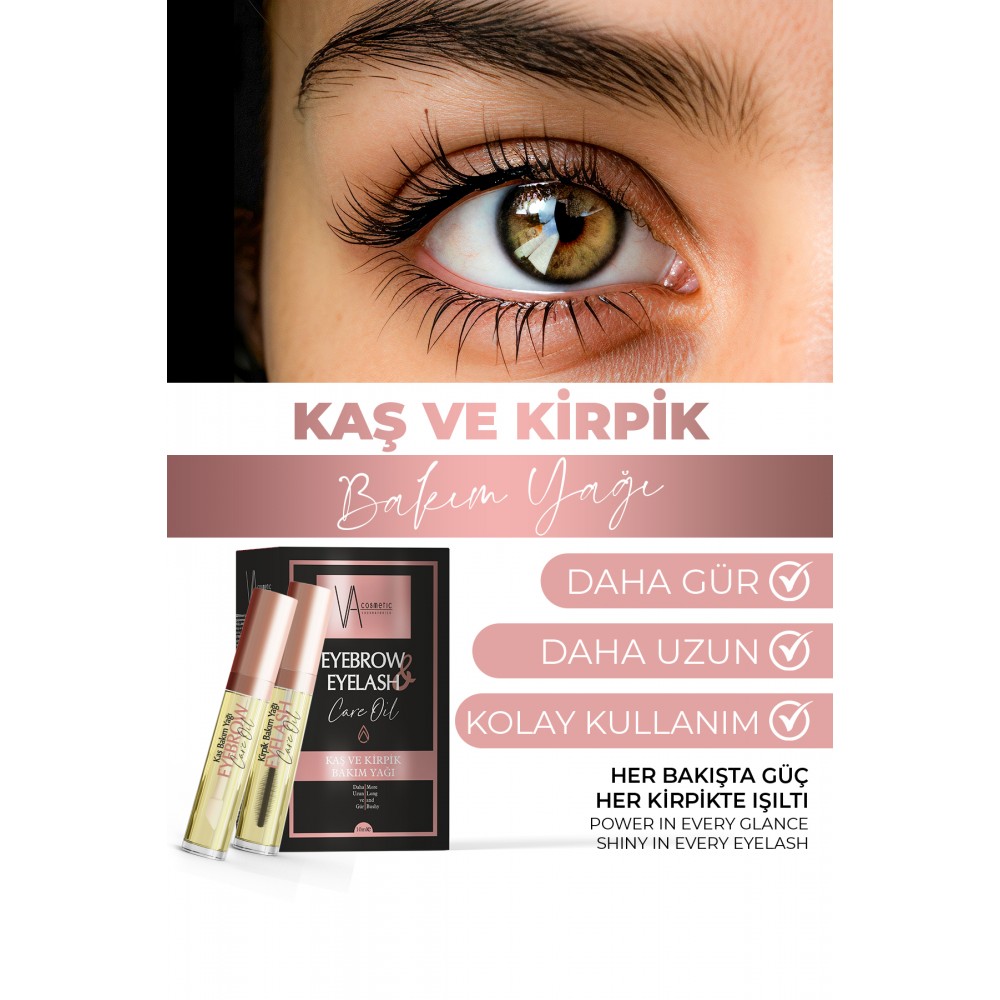 VA COSMETIC KAŞ KİRPİK BAKIM YAĞI 10 ML