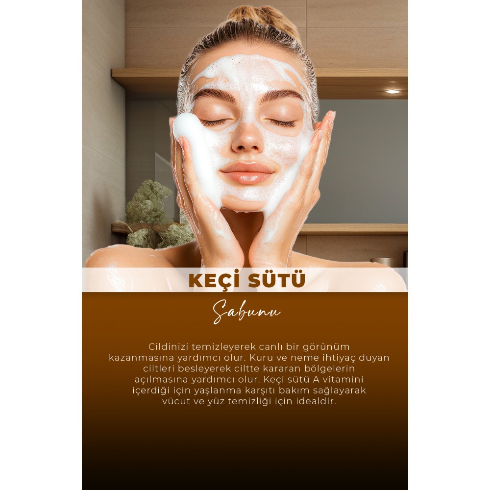 VA COSMETIC KEÇİ SÜTÜ SABUNU 125 GR