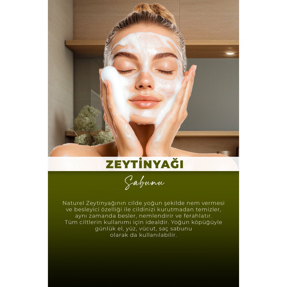 VA COSMETIC ZEYTİN YAĞI SABUNU 125 GR