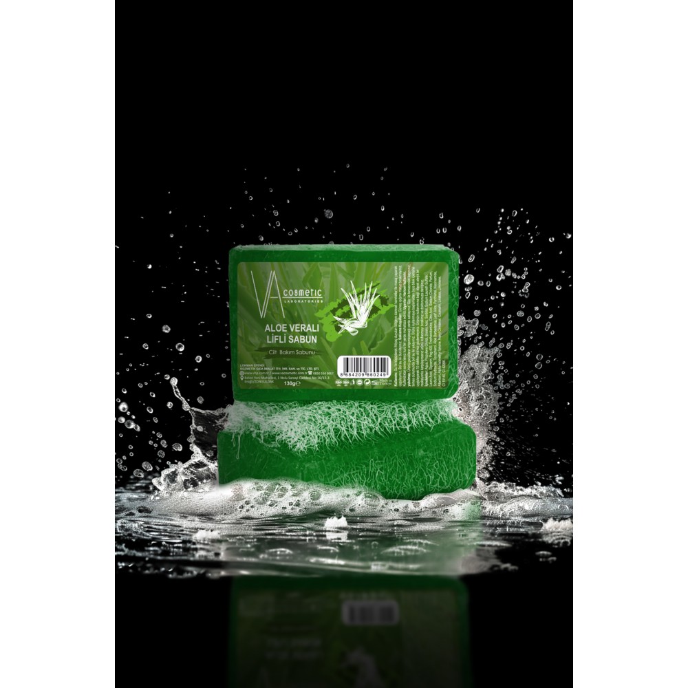 VA COSMETIC ALOE VERALI LİFLİ SABUN