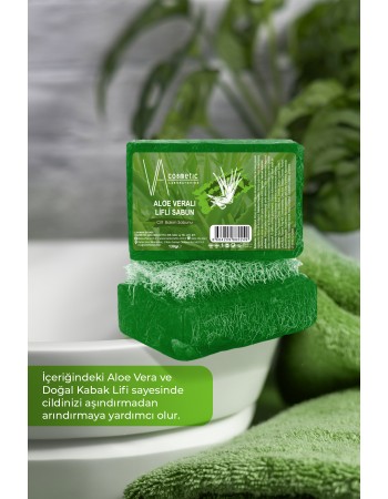 SABUN ALOE VERALI LİFLİ 130 G