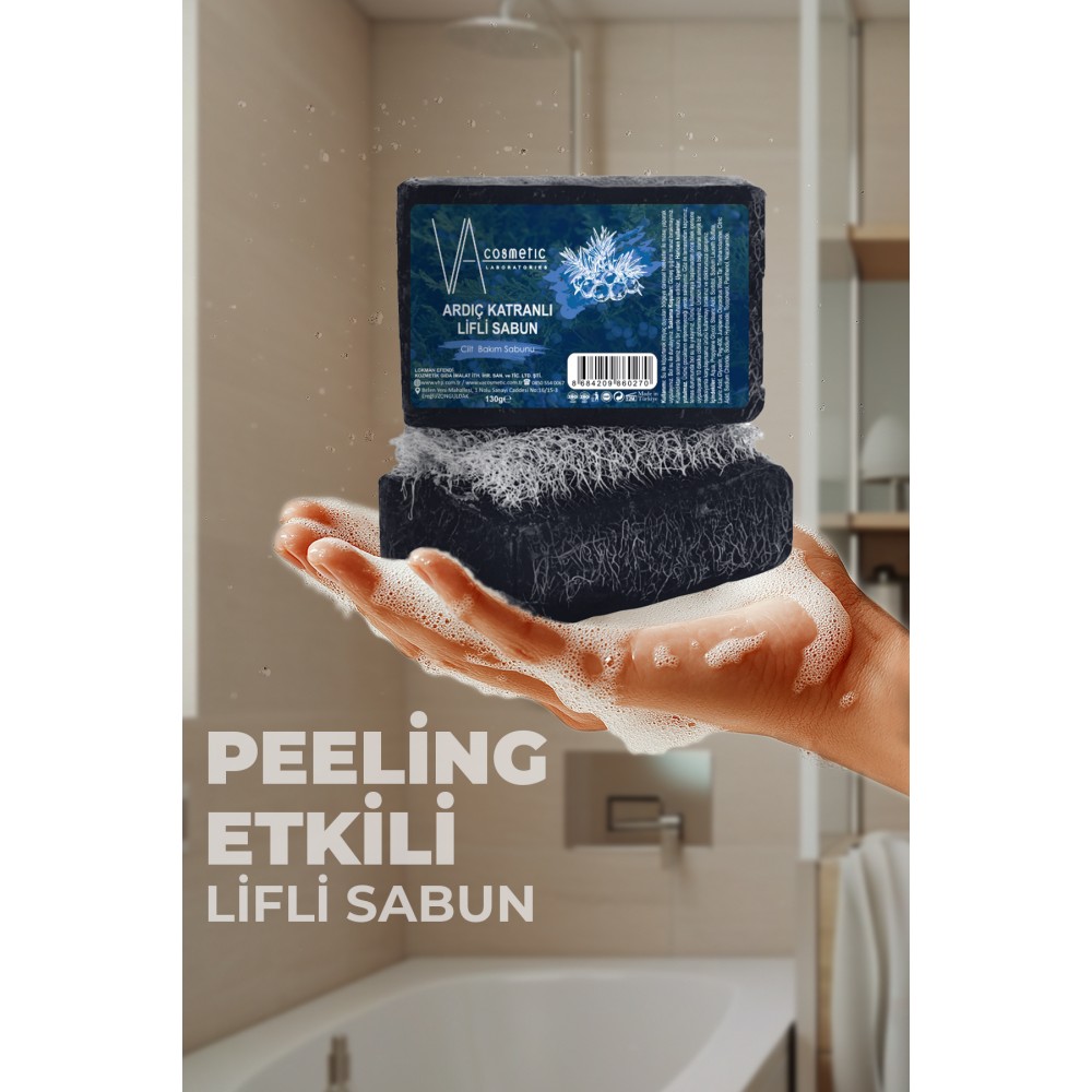 VA COSMETIC ARDIÇ KATRANLI LİFLİ SABUN
