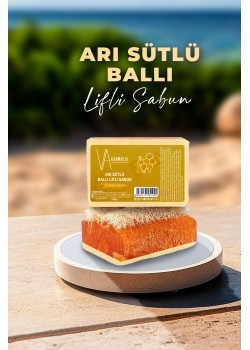 SABUN ARI SÜTLÜ BALLI LİFLİ 130 G