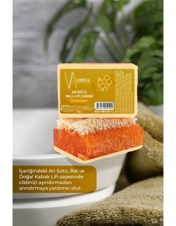 SABUN ARI SÜTLÜ BALLI LİFLİ 130 G