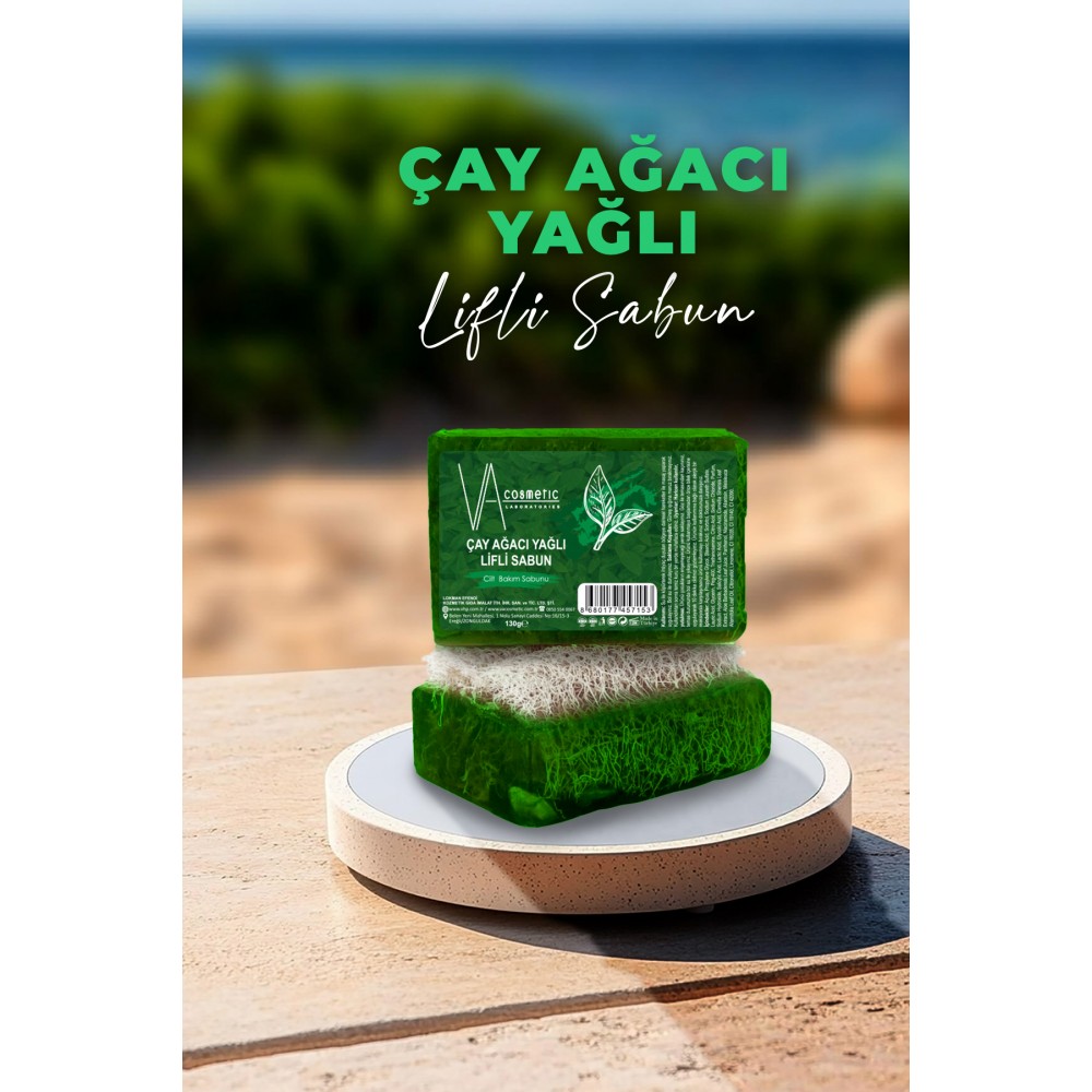 VA COSMETIC ÇAY AĞACI LİFLİ SABUN