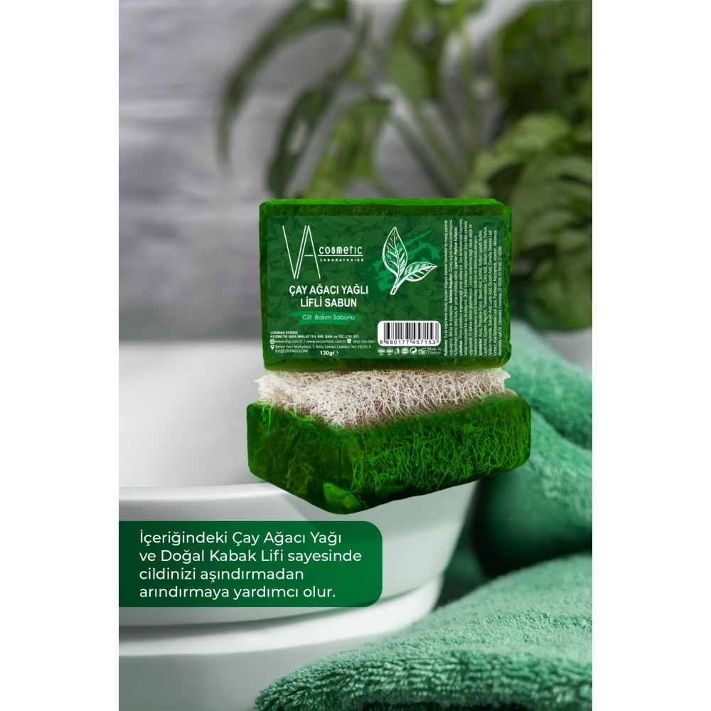 VA COSMETIC ÇAY AĞACI LİFLİ SABUN