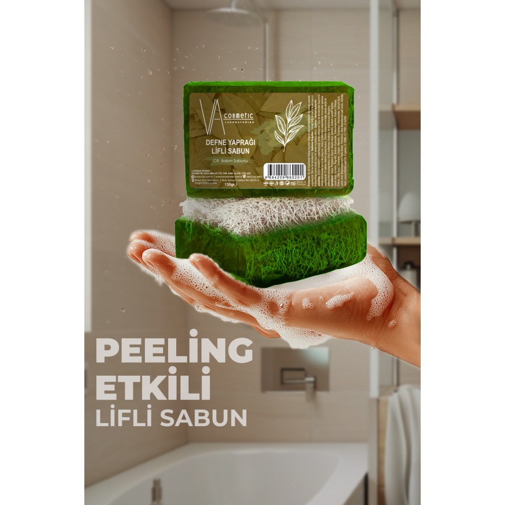VA COSMETIC DEFNE YAPRAĞI LİFLİ SABUN