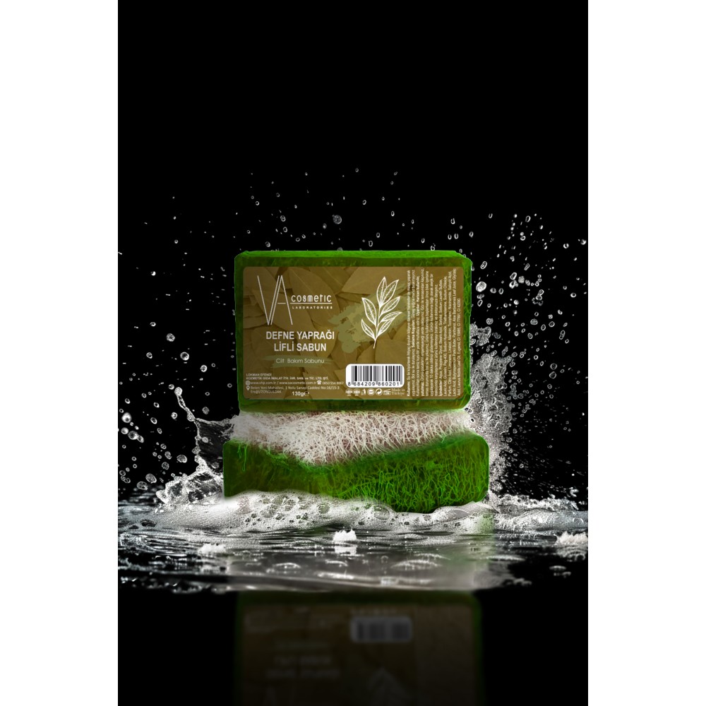 VA COSMETIC DEFNE YAPRAĞI LİFLİ SABUN