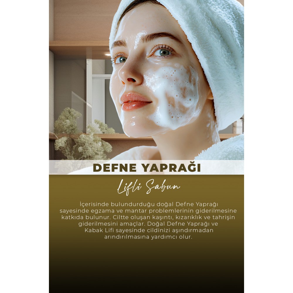 VA COSMETIC DEFNE YAPRAĞI LİFLİ SABUN