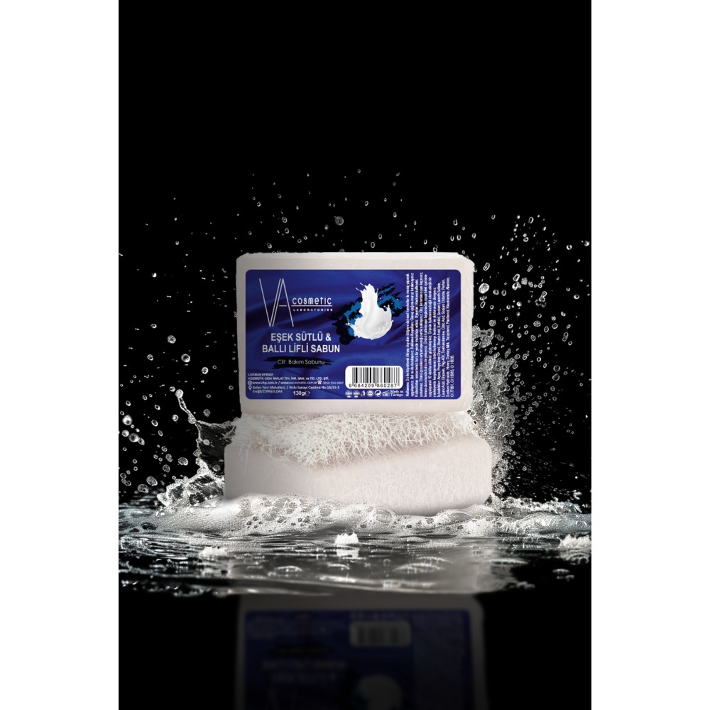 VA COSMETIC EŞŞEK SÜTLÜ BALLI LİFLİ SABUN