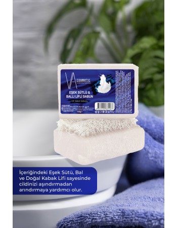 SABUN EŞEK SÜTLÜ BALLI LİFLİ 130 G