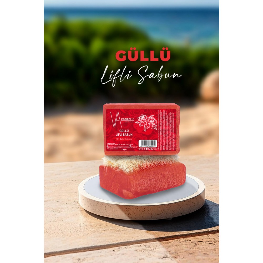 VA COSMETIC GÜLLÜ LİFLİ SABUN