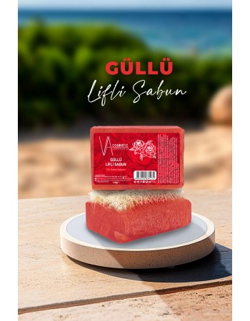 SABUN GÜLLÜ LİFLİ 130 G