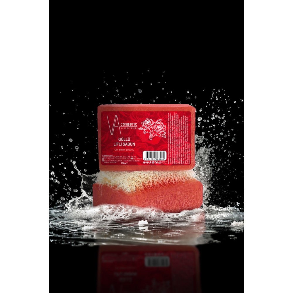 VA COSMETIC GÜLLÜ LİFLİ SABUN