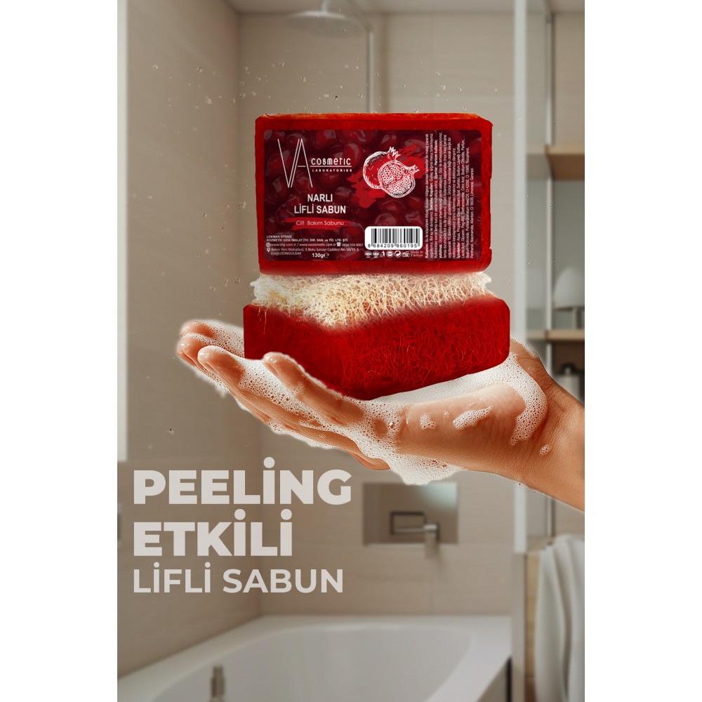 VA COSMETIC NARLI LİFLİ SABUN