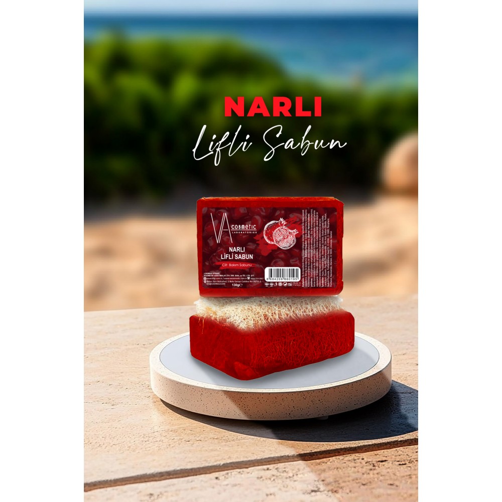 VA COSMETIC NARLI LİFLİ SABUN