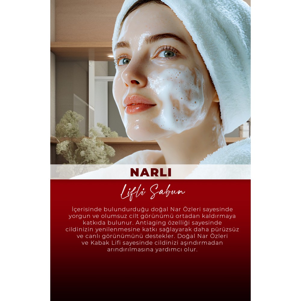 VA COSMETIC NARLI LİFLİ SABUN