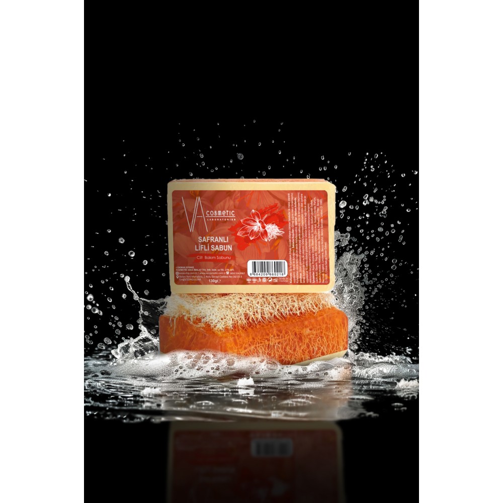 VA COSMETIC SAFRANLI LİFLİ SABUN