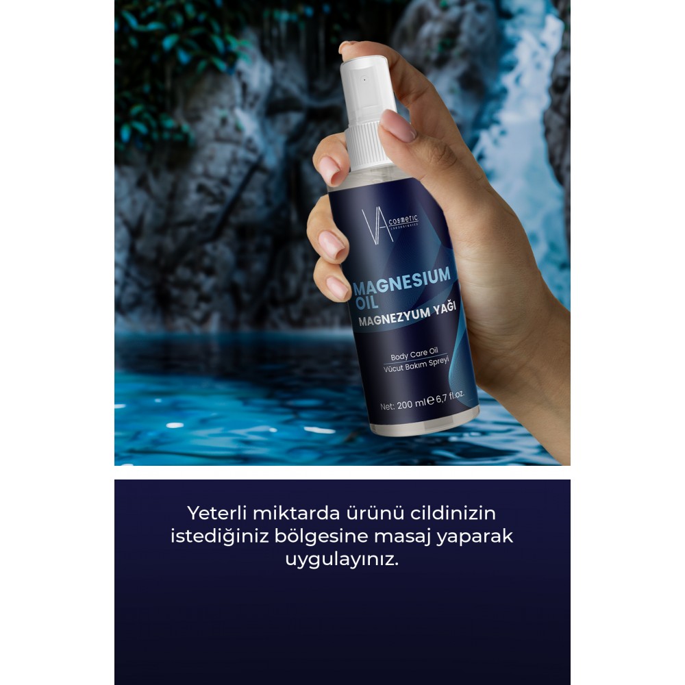VA COSMETIC MAGNEZYUM YAĞI 200 ML