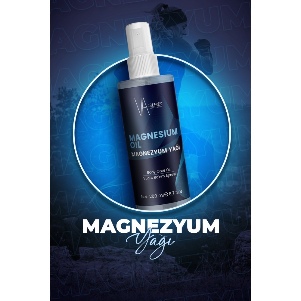 VA COSMETIC MAGNEZYUM YAĞI 200 ML