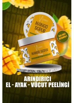 SCRUB EL AYAK VÜCUT PEELİNGİ MANGO 300 ML