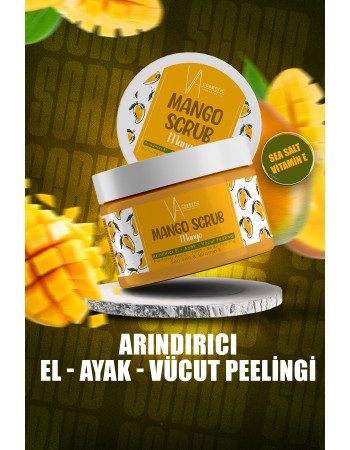 SCRUB EL AYAK VÜCUT PEELİNGİ MANGO 300 ML