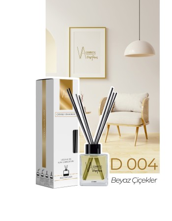 ODA KOKUSU D-004 BEYAZ ÇİÇEKLER 120 ML