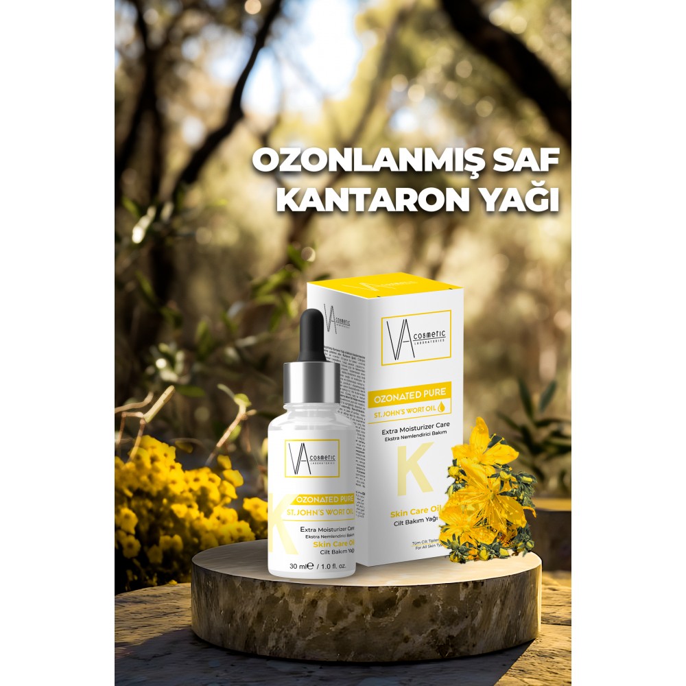 VA COSMETIC OZONLANMIŞ KANTARON YAĞI 30 ML