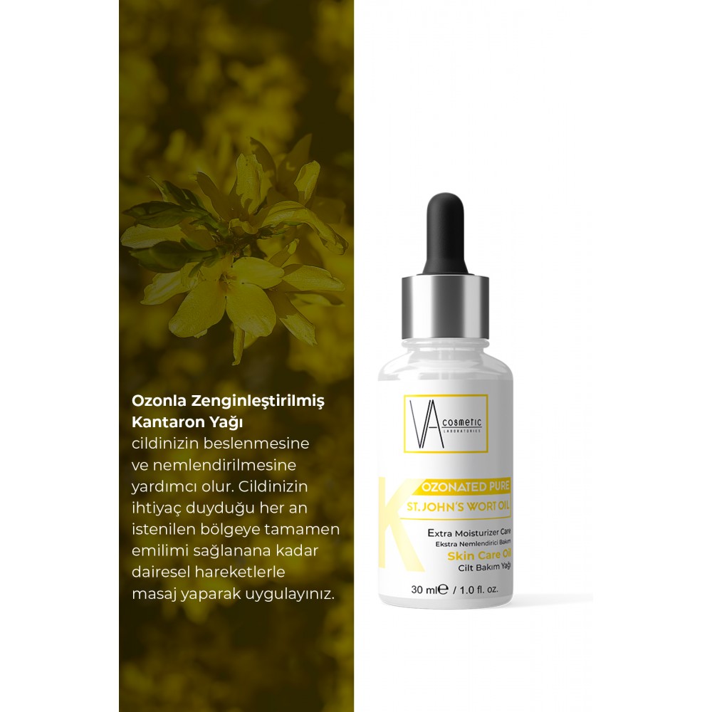 VA COSMETIC OZONLANMIŞ KANTARON YAĞI 30 ML